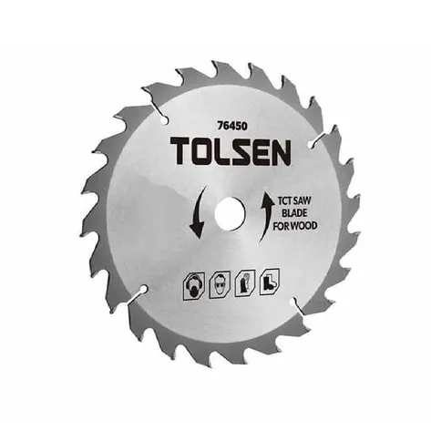Диск пильный  Tolsen 185мм х 24T х 30мм