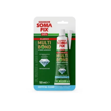 Клей гибридный прозрачный SOMAFIX MULTIBOND  50 мл