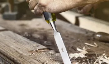 Долото-стамеска цельно-металл. ручка