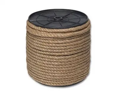 Веревка джутовая  D12 мм