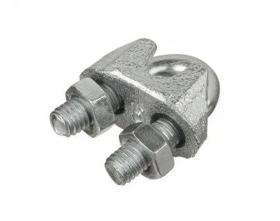 Зажим для стальных канатов DIN 741 13 мм, цинк