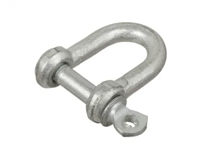Скоба такелажная прямая DIN 82501 М16, цинк