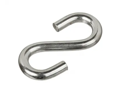 Металлический крючок S-образный 7 мм, цинк
