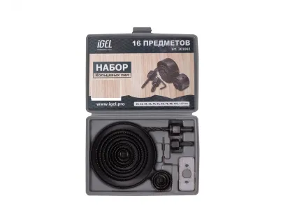 Набор коронок по дереву (16 предметов) iGEL