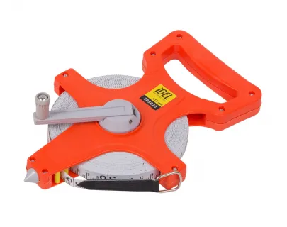 Рулетка геодезическая 30м армированная ПВХ лента iGEL