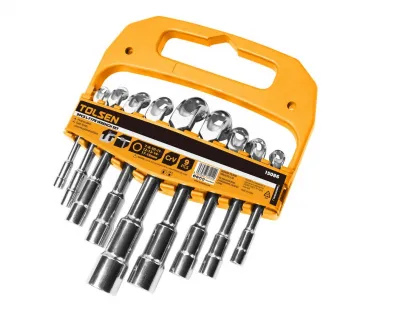 Набор торцевых Г -образных ключей, 9предм. (7,8,10-14,17,19мм) Tolsen