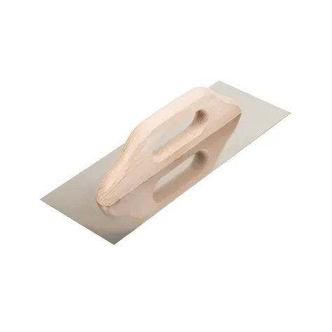 Гладилка из нержавеющей стали с деревянной ручкой Размер 360 мм