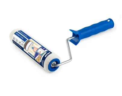 Валик 240, D6 mm, диаметр трубки 40 мм, ЭКСПЕРТ Велюр белый