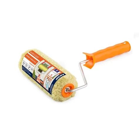 Валик 180, D6 mm, диаметр трубки 40 мм, ЭКСПЕРТ желтый ворс