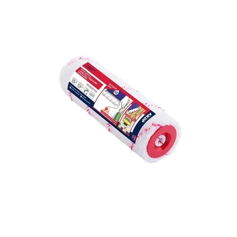 Ролик 180, D8 мм, Полиамид красно-серый диаметр трубки 48 мм