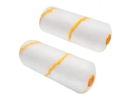 Мини-ролик полиэстер желтая полоса 100 мм Tolsen