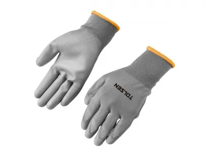 Перчатки хозяйственные полиуретановое покрытие Tolsen