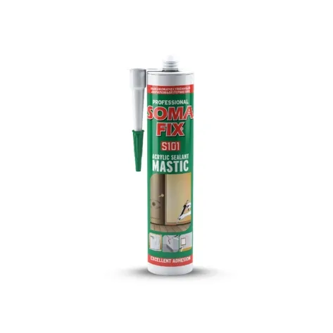 Герметик акриловый SOMAFIX белый 560 гр/310 мл