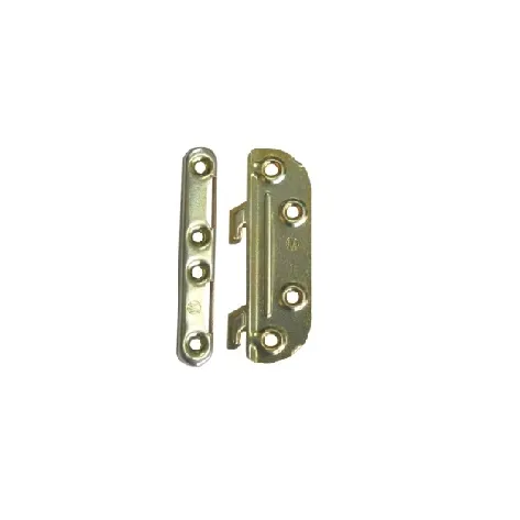 Стяжка кроватная малая, цинк желтый (4шт)