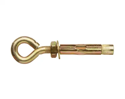 Анкерный болт 10 х 50 с кольцом, цинк.