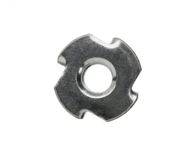 Гайка крыльчатая врезная DIN 1624 М8х11, цинк