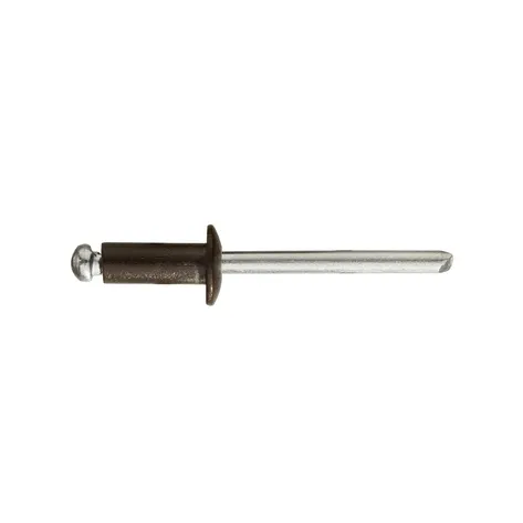 Заклепка вытяжная 4,0х10 RAL8017 (шоколадно-корич.), AL/ST