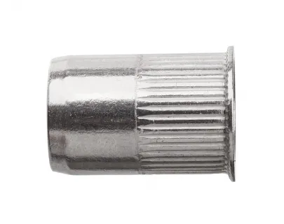 Заклепка-гайка потай М4, сталь с насечкой