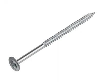 Саморез с прессшайбой острый 4,2х57, цинк