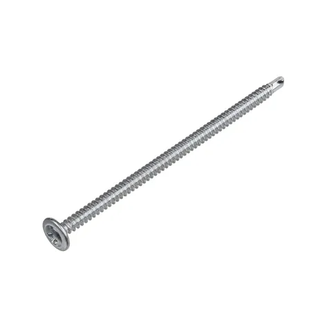 Саморез с прессшайбой со сверлом 4,2х76, цинк