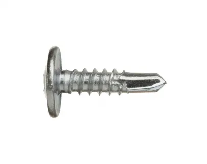 Саморез с прессшайбой  цинк СВЕРЛО 4,2х19  ТАЙВАНЬ