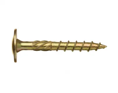 Саморез для тверд пород дерева круг голова желт цинк 5,0х50