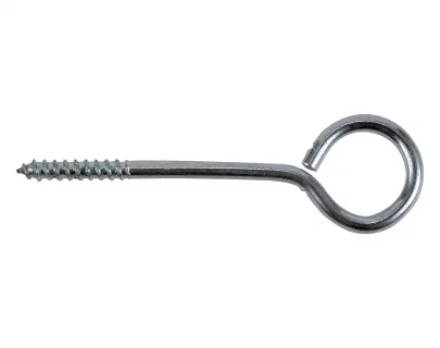 Металлический круглый крючок 4х40, цинк