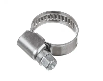 Хомут червячный 25-40мм, цинк