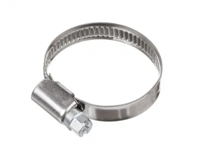 Хомут червячный 60-80мм, цинк