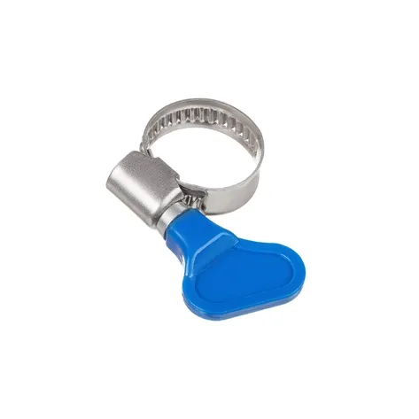 Хомут червячный барашковый 10-16мм, цинк