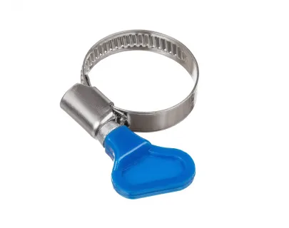 Хомут червячный барашковый 25-40мм, цинк