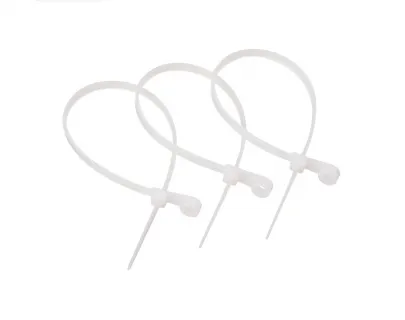 Хомут-стяжка с монтажным отверстием 3х150 (100шт), нейлон