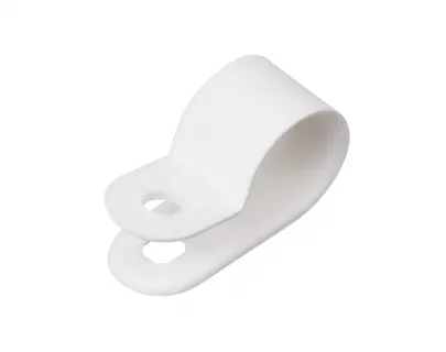 Серьга для кабеля D 9 (белая), нейлон