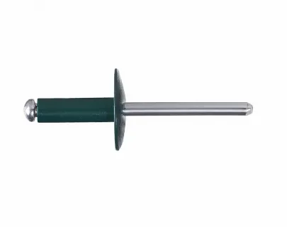 Заклепка с увел. полем 4,8х16/борт16 RAL6005 (зеленый)AL/ST