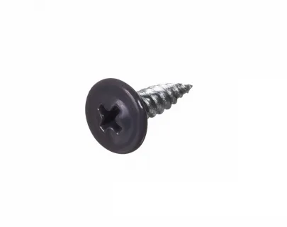 Саморез с прессшайбой 4,2х16 RAL7024/цинк (графитово-серый)
