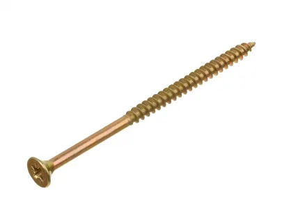 Шуруп универсальный 4х60/36, желтый цинк