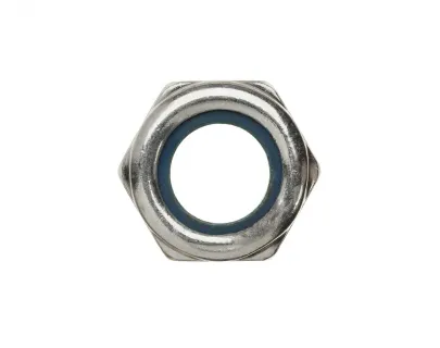 Гайка со стопорным кольцом DIN 985 М18, цинк