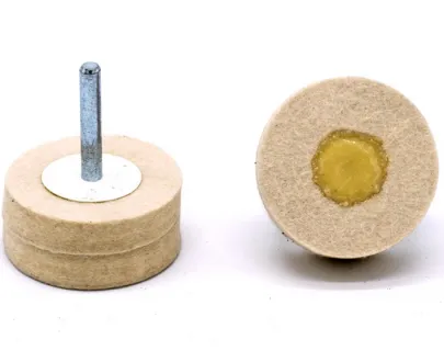 Круг шлифовальный войлочный 40х25х6 для дрели IGEL