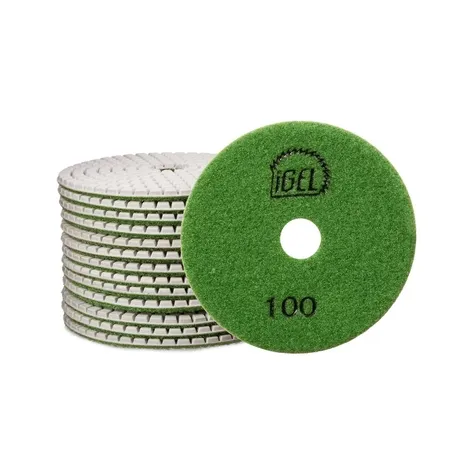 Гибкий полировальный алмазный диск 100мм GRIT 100 IGEL