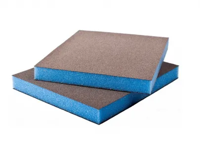 Губка шлиф. А/О 120мм х 100мм х 12мм GRIT 120 ПРОФИ IGEL