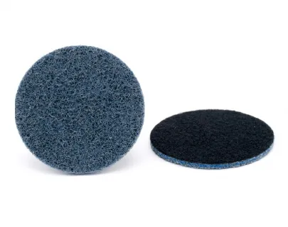 Круг на липучке д/обр металла,нержстали 125мм среднийIGEL