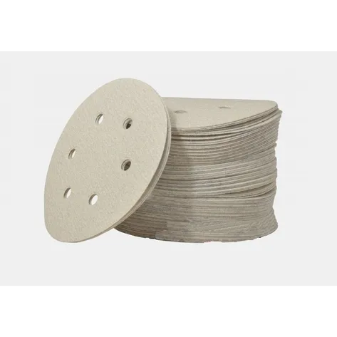 Круг на синтетической пленке белый 125 мм GRIT 320 IGEL