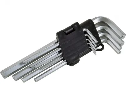 Набор шестигранных ключей длинных 1.5-10мм (9предметов)  IGEL