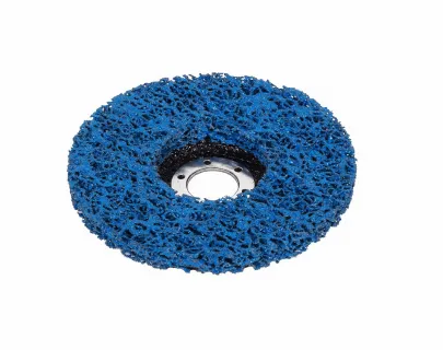Круг на неткан основе для снятия краски СИНИЙ 125х22 IGEL