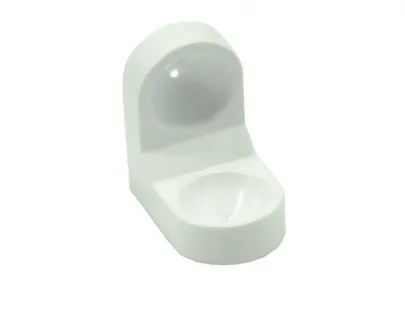 Уголок мебельный 25*25*16 пластмасса белый