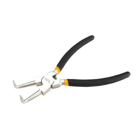 Щипцы для внутренних стопорных колец изогнутые 225 мм Tolsen