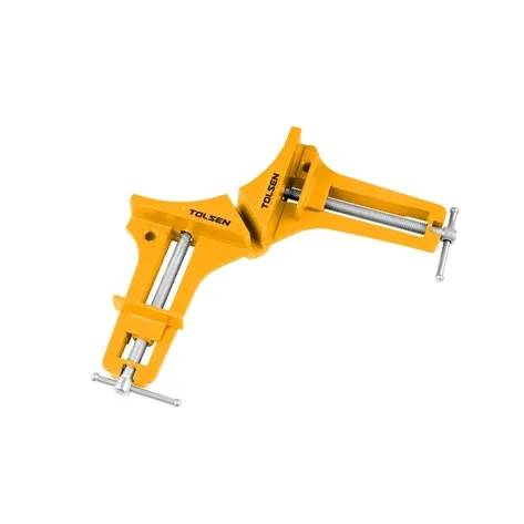 Струбцина угловая 75 мм Tolsen жёлтая