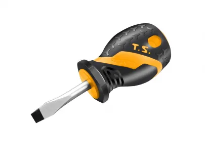 Отвертка короткая плоская Tolsen 6.5х38 мм