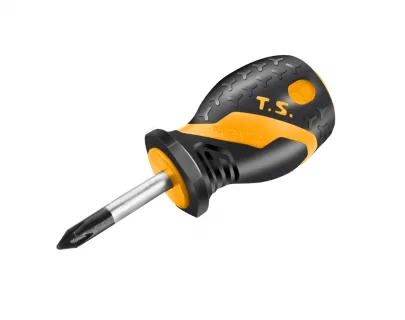 Отвертка короткая крестовая Tolsen PH2х38 мм