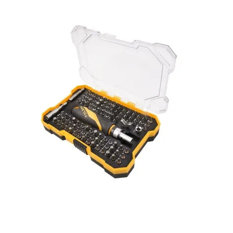 Отвертка с набором бит  Tolsen (105 предметов)